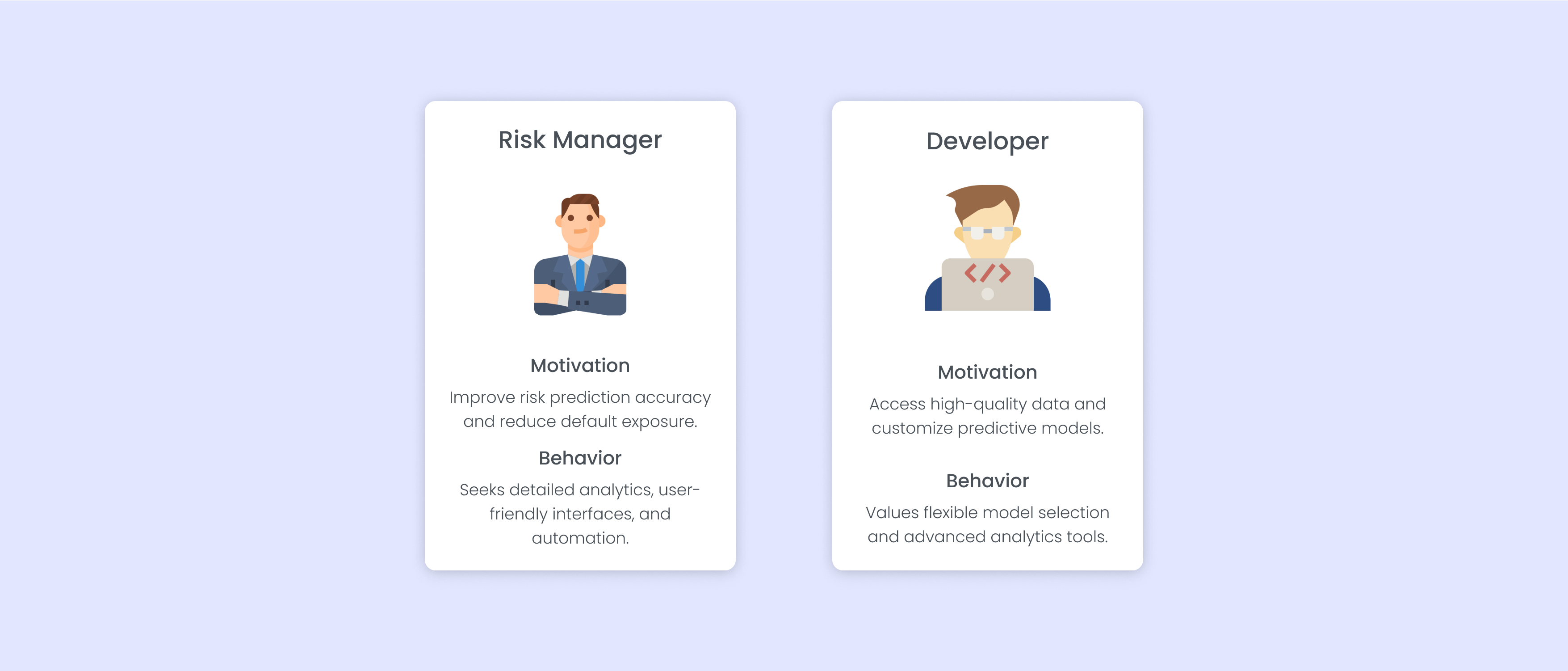 Machine Learning Plataform Personas